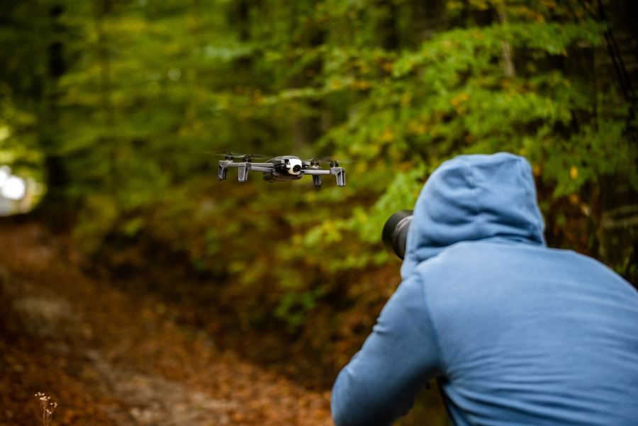 Profesionalna upotreba drona - fotografija u prirodi